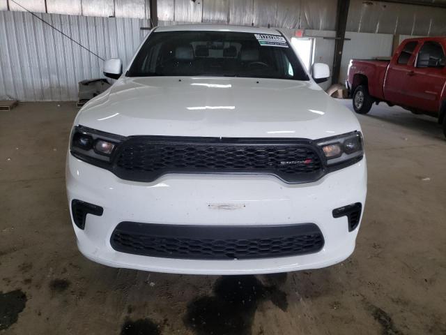 1C4RDJDG8MC555551 - 2021 DODGE DURANGO GT WHITE photo 5