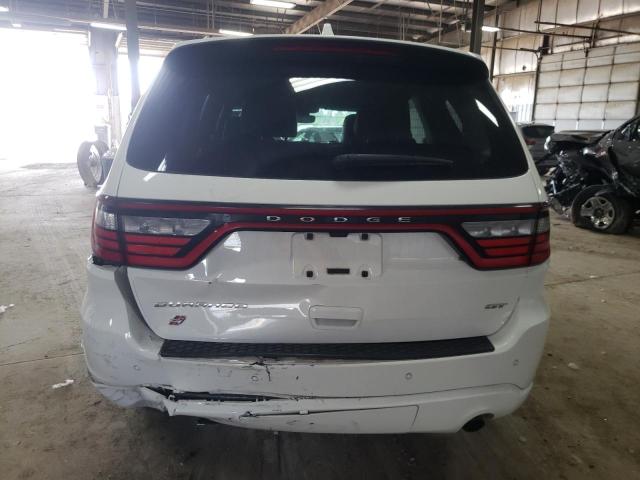 1C4RDJDG8MC555551 - 2021 DODGE DURANGO GT WHITE photo 6