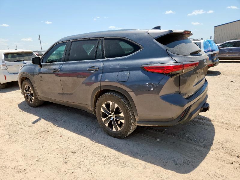 5TDHZRAH0LS506673 - 2020 TOYOTA HIGHLANDER XLE ნაცრისფერი ფოტო 2