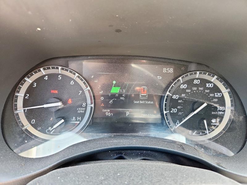 5TDHZRAH0LS506673 - 2020 TOYOTA HIGHLANDER XLE ნაცრისფერი ფოტო 9