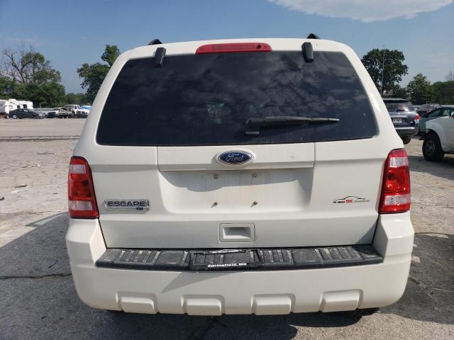 1FMCU0D76AKB29533 - 2010 FORD ESCAPE XLT WHITE photo 6