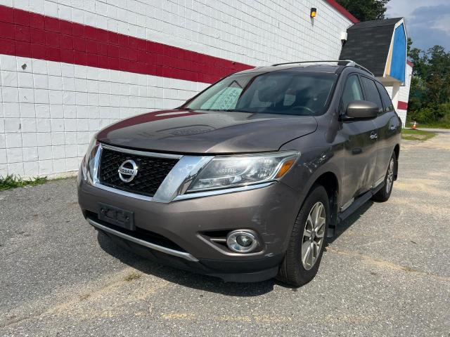 5N1AR2MMXDC604187 - 2013 NISSAN PATHFINDER S GRAY photo 2
