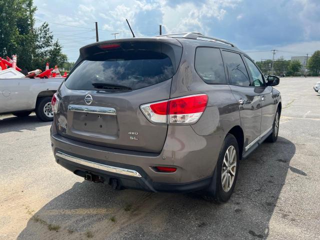 5N1AR2MMXDC604187 - 2013 NISSAN PATHFINDER S GRAY photo 4