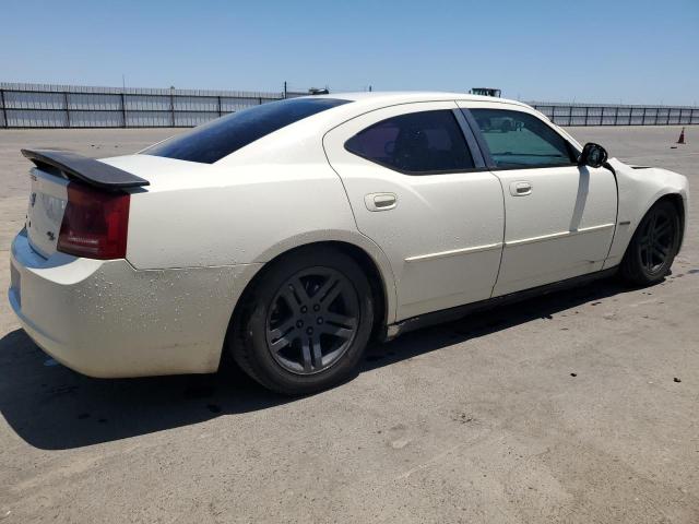 2B3KA53H16H178381 - 2006 DODGE CHARGER R/T WHITE photo 3