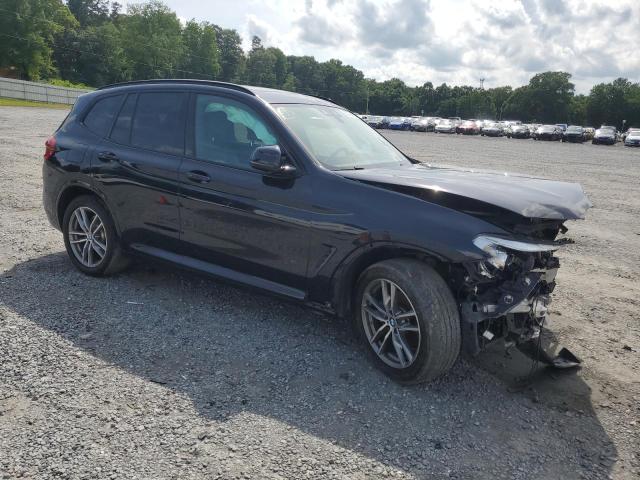 5UXTR7C50KLF24559 - 2019 BMW X3 SDRIVE30I BLACK photo 4