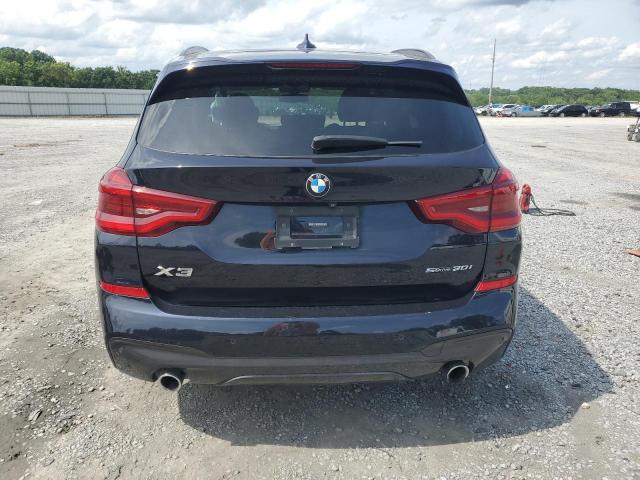 5UXTR7C50KLF24559 - 2019 BMW X3 SDRIVE30I BLACK photo 6