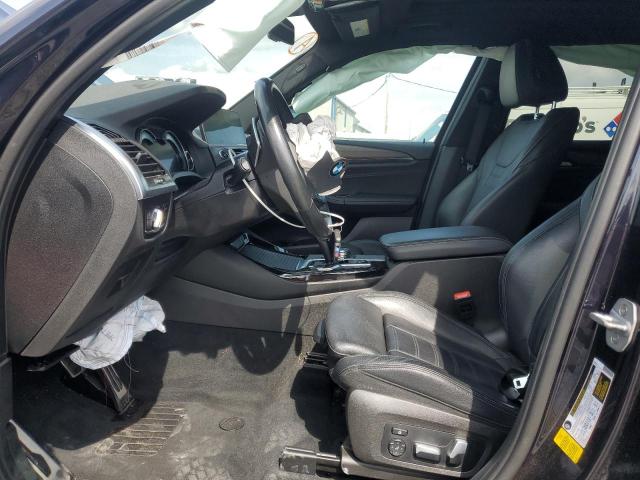 5UXTR7C50KLF24559 - 2019 BMW X3 SDRIVE30I BLACK photo 7