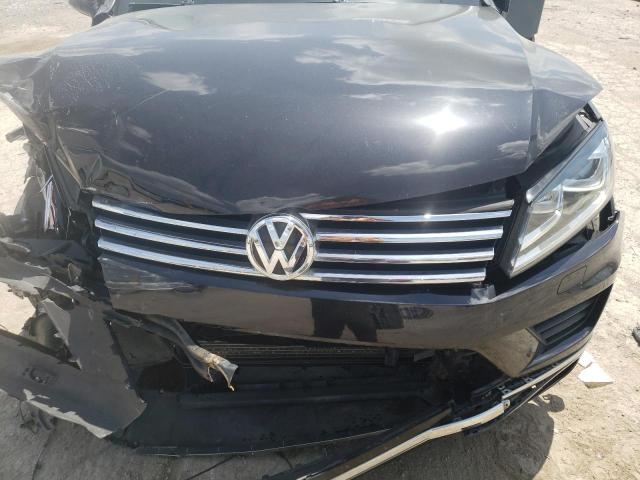 WVGEF9BP3FD005550 - 2015 VOLKSWAGEN TOUAREG V6 BLACK photo 12