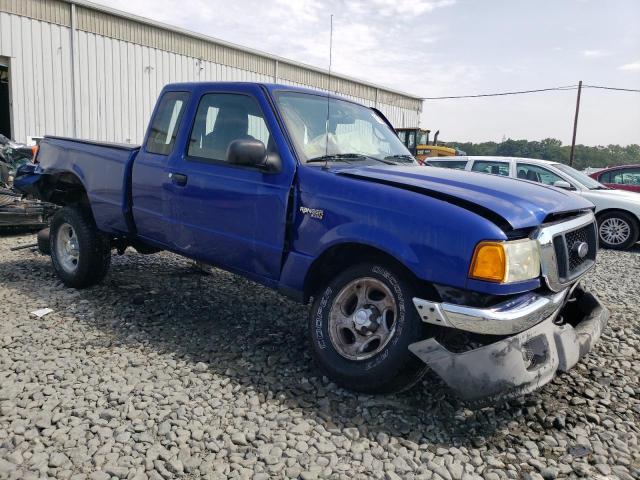 1FTZR45E55PA60847 - 2005 FORD RANGER SUPER CAB BLUE photo 4