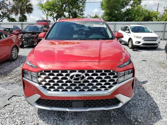 5NMS24AJ2MH320752 - 2021 HYUNDAI SANTA FE SEL Qırmızı foto 5