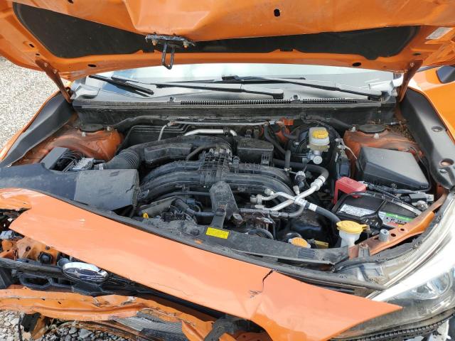 JF2GTACC2K8347997 - 2019 SUBARU CROSSTREK PREMIUM ORANGE photo 11