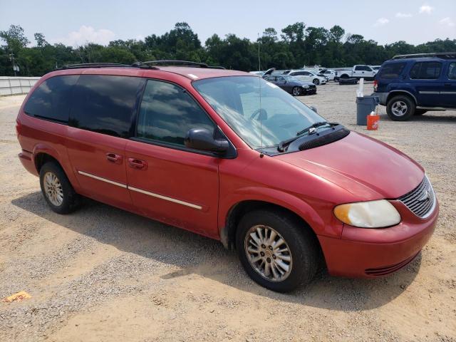 2C8GP54L44R529117 - 2004 CHRYSLER TOWN & COU TOURING 勃艮第红 照片 4