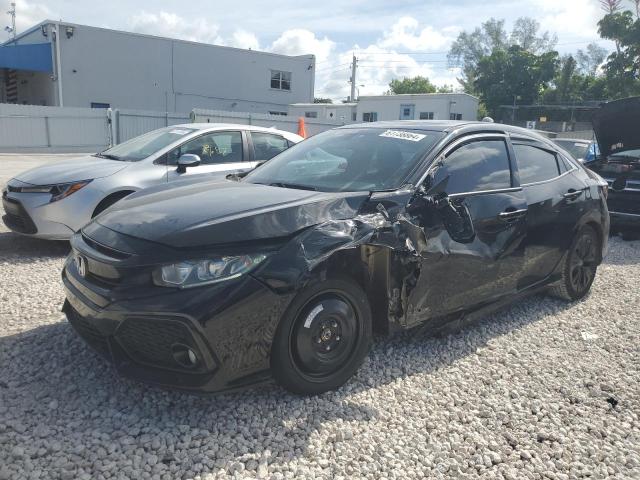 SHHFK7H70HU202492 - 2017 HONDA CIVIC EXL შავი ფოტო 1