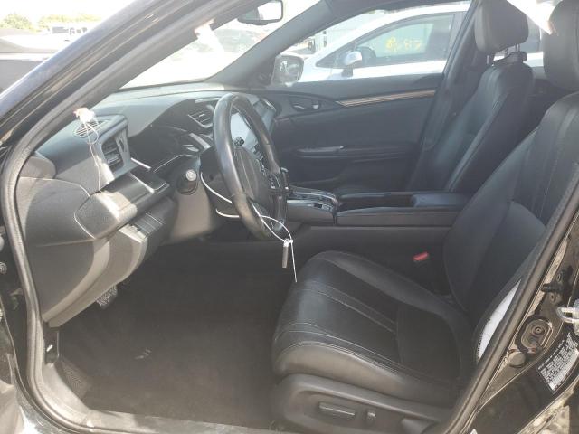 SHHFK7H70HU202492 - 2017 HONDA CIVIC EXL შავი ფოტო 7