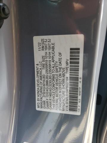 5FNRL6H94PB027184 - 2023 HONDA ODYSSEY ELITE BLUE photo 13