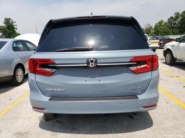 5FNRL6H94PB027184 - 2023 HONDA ODYSSEY ELITE BLUE photo 6