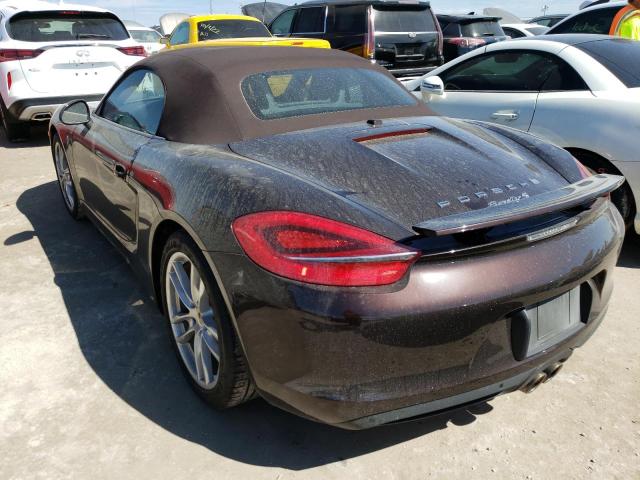 WP0CB2A8XDS132359 - 2013 PORSCHE BOXSTER S BROWN photo 3