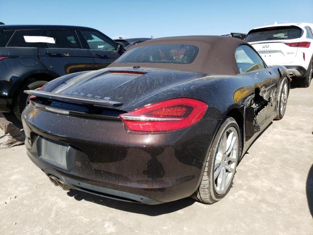 WP0CB2A8XDS132359 - 2013 PORSCHE BOXSTER S BROWN photo 4