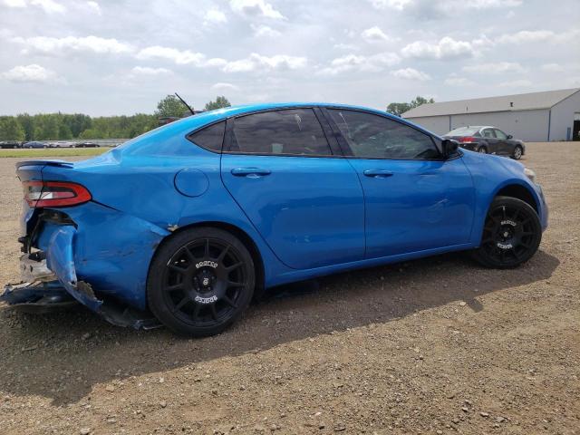 1C3CDFBB6FD182098 - 2015 DODGE DART SXT BLUE photo 3