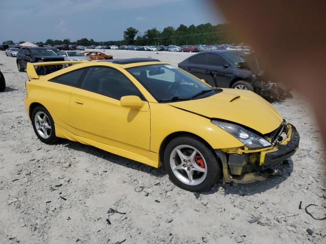 JTDDY32T730064222 - 2003 TOYOTA CELICA GT-S YELLOW photo 4