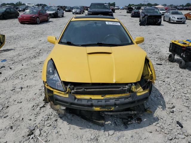 JTDDY32T730064222 - 2003 TOYOTA CELICA GT-S YELLOW photo 5