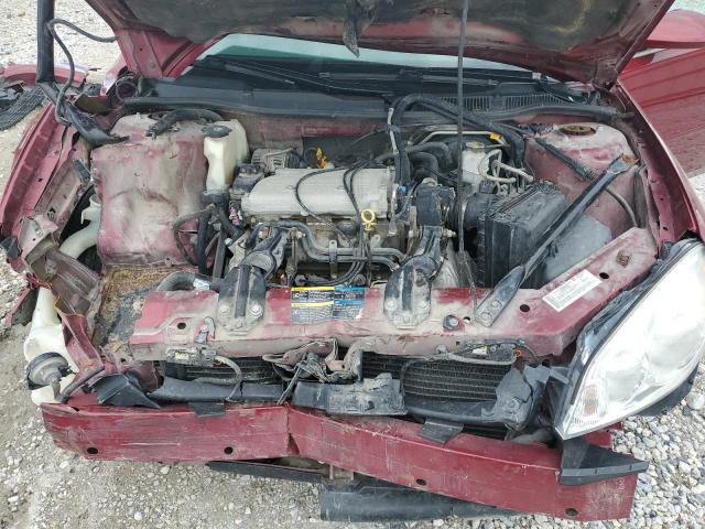 2G1WT58K681364386 - 2008 CHEVROLET IMPALA LT MAROON photo 11