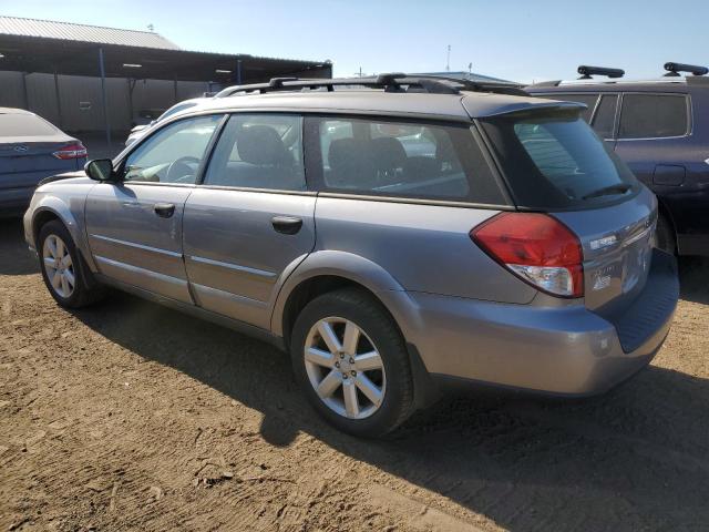 4S4BP61C687351753 - 2008 SUBARU OUTBACK 2.5I SILVER photo 2