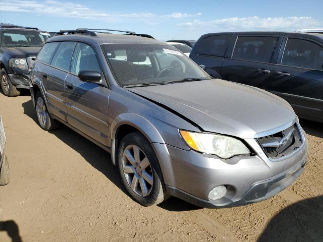 4S4BP61C687351753 - 2008 SUBARU OUTBACK 2.5I SILVER photo 4