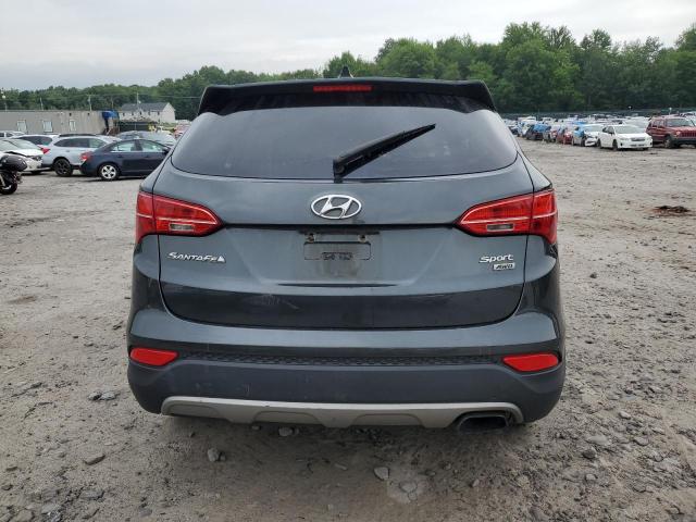 5XYZUDLB6DG021726 - 2013 HYUNDAI SANTA FE S GRAY photo 6