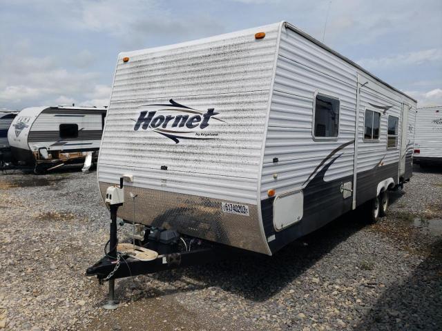 4YDT30B2577204133 - 2007 KEYSTONE HORNET WHITE photo 2