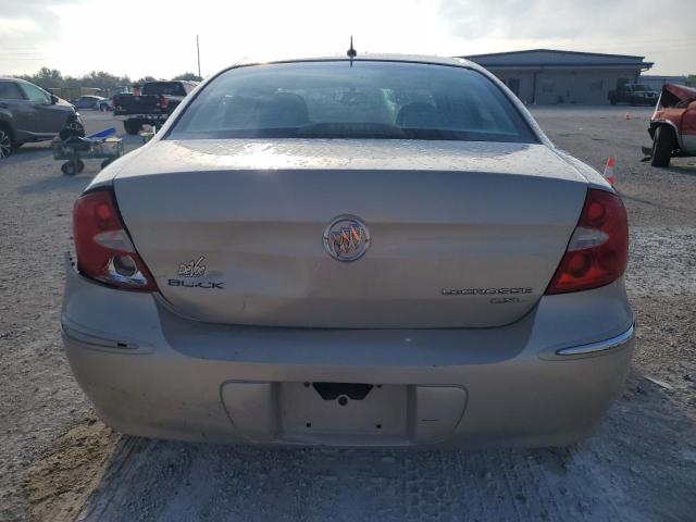 2G4WD582681376098 - 2008 BUICK LACROSSE CXL BEIGE photo 6