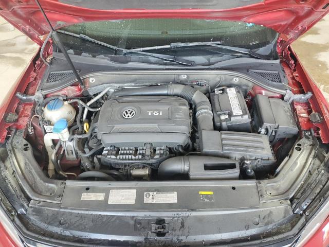 1VWDT7A34HC061143 - 2017 VOLKSWAGEN PASSAT R-LINE Բորդո լուսանկար 11