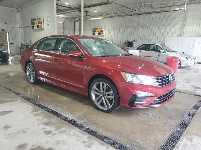 1VWDT7A34HC061143 - 2017 VOLKSWAGEN PASSAT R-LINE Բորդո լուսանկար 4