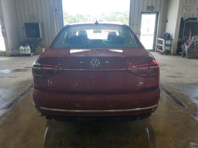 1VWDT7A34HC061143 - 2017 VOLKSWAGEN PASSAT R-LINE Բորդո լուսանկար 6