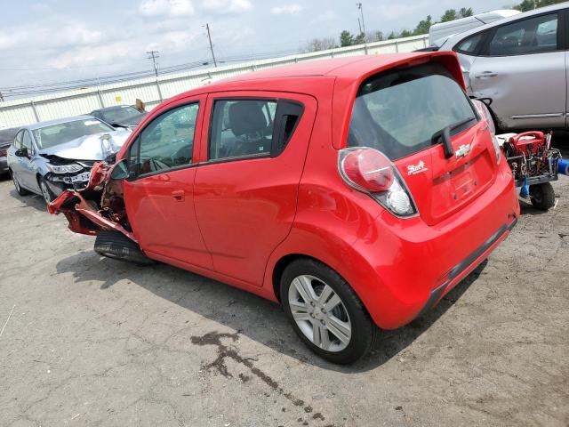 KL8CD6S90FC737473 - 2015 CHEVROLET SPARK 1LT RED photo 2