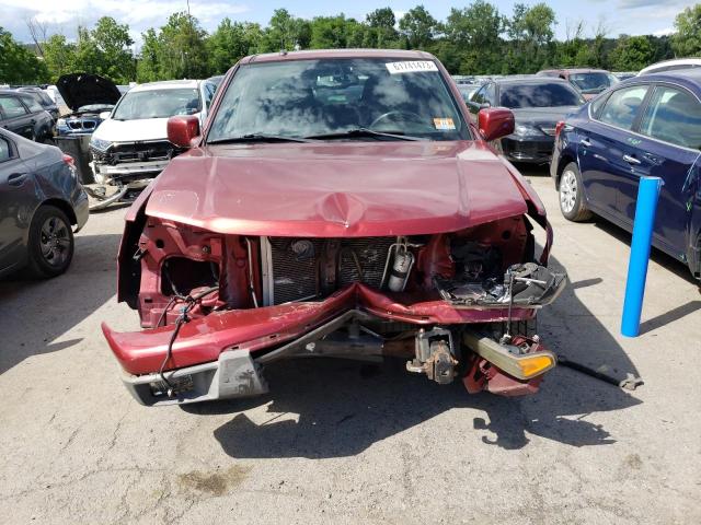 1GCJTCDE9A8108977 - 2010 CHEVROLET COLORADO LT MAROON photo 5