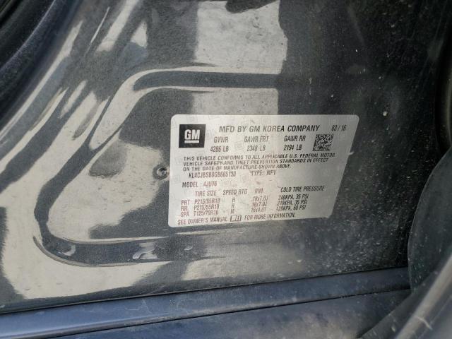 KL4CJBSB8GB665130 - 2016 BUICK ENCORE CONVENIENCE 石墨色 照片 13