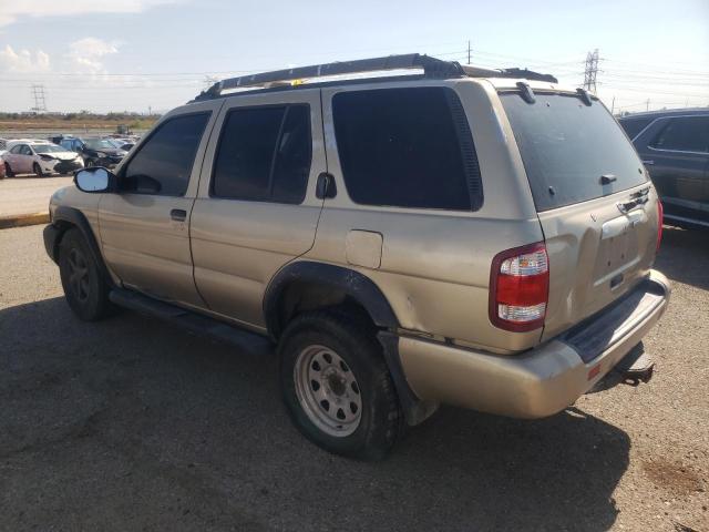 JN8DR09X62W661608 - 2002 NISSAN PATHFINDER LE GOLD photo 2