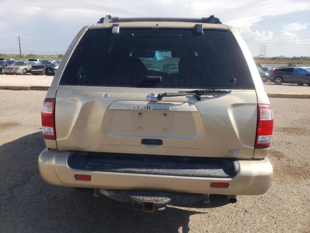 JN8DR09X62W661608 - 2002 NISSAN PATHFINDER LE GOLD photo 6