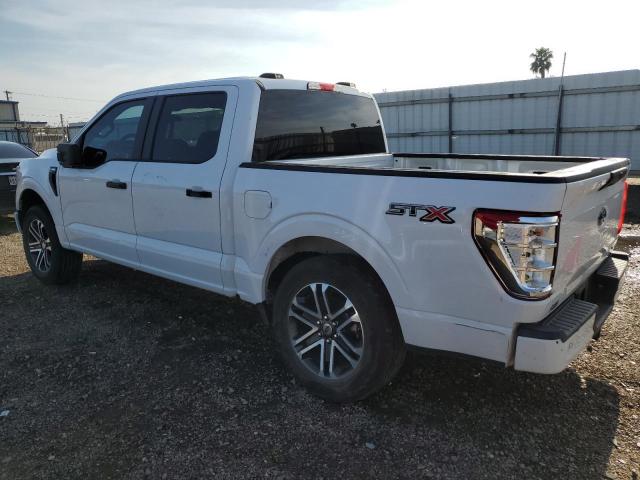 1FTEW1CP1NKF15412 - 2022 FORD F150 SUPERCREW WHITE photo 2