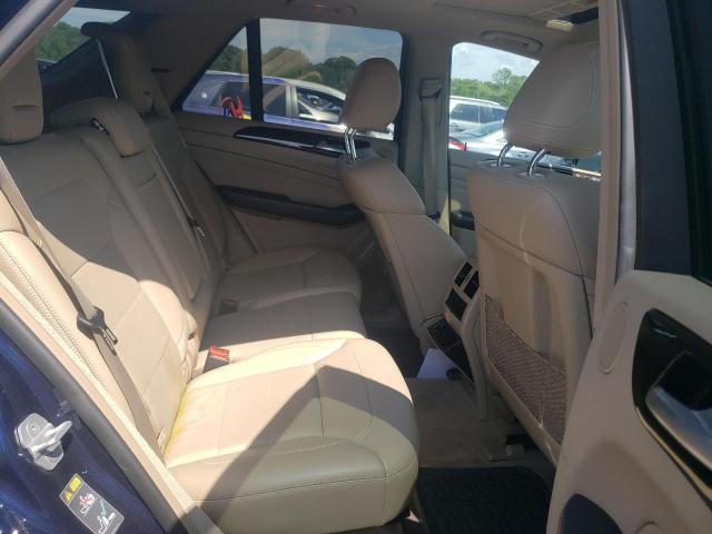 4JGDA5HB6FA443981 - 2015 MERCEDES-BENZ ML 350 4MATIC BLUE photo 10