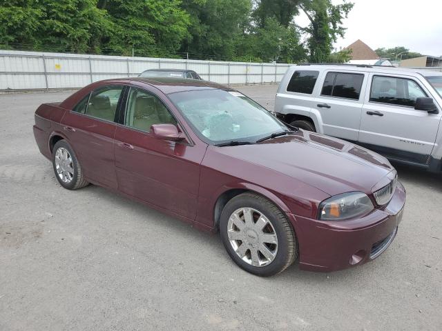 1LNHM87A26Y610055 - 2006 LINCOLN LS BURGUNDY photo 4