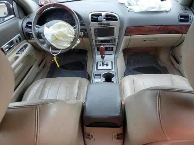 1LNHM87A26Y610055 - 2006 LINCOLN LS BURGUNDY photo 8