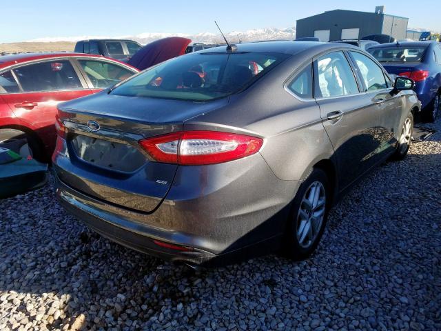 3FA6P0H77GR208187 - 2016 FORD FUSION SE  photo 4