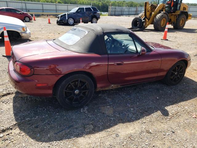 JM1NB353230300311 - 2003 MAZDA MX-5 MIATA BASE BURGUNDY photo 3