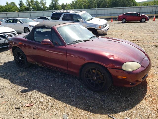 JM1NB353230300311 - 2003 MAZDA MX-5 MIATA BASE BURGUNDY photo 4
