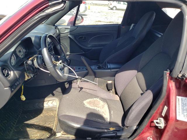 JM1NB353230300311 - 2003 MAZDA MX-5 MIATA BASE BURGUNDY photo 7