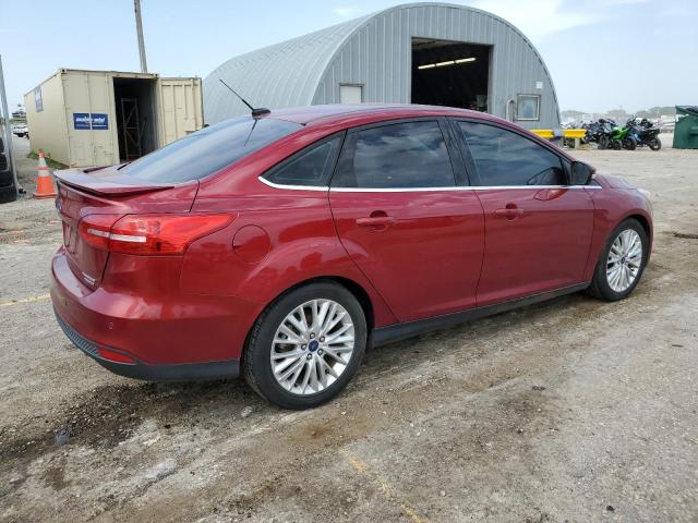 1FADP3J27FL374794 - 2015 FORD FOCUS TITANIUM RED photo 3