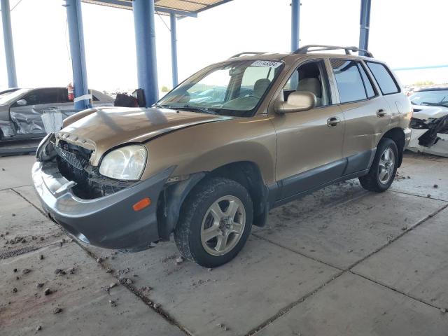 KM8SC73D22U231464 - 2002 HYUNDAI SANTA FE GLS GOLD photo 1