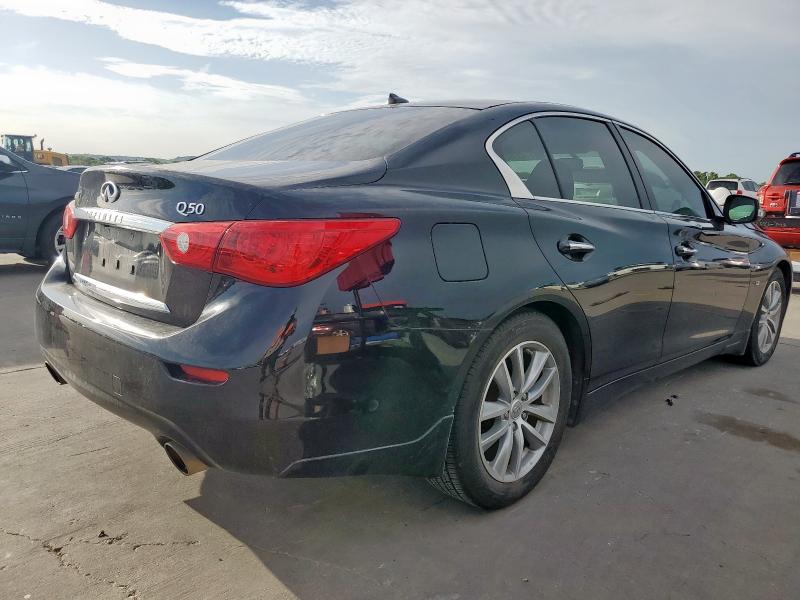 JN1BV7AP5FM348461 - 2015 INFINITI Q50 BASE BLACK photo 3